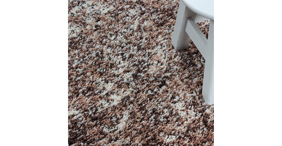 HOCHFLORTEPPICH 80/80 cm Enjoy Beige  - Beige, KONVENTIONELL, Textil (80/80cm) - Novel