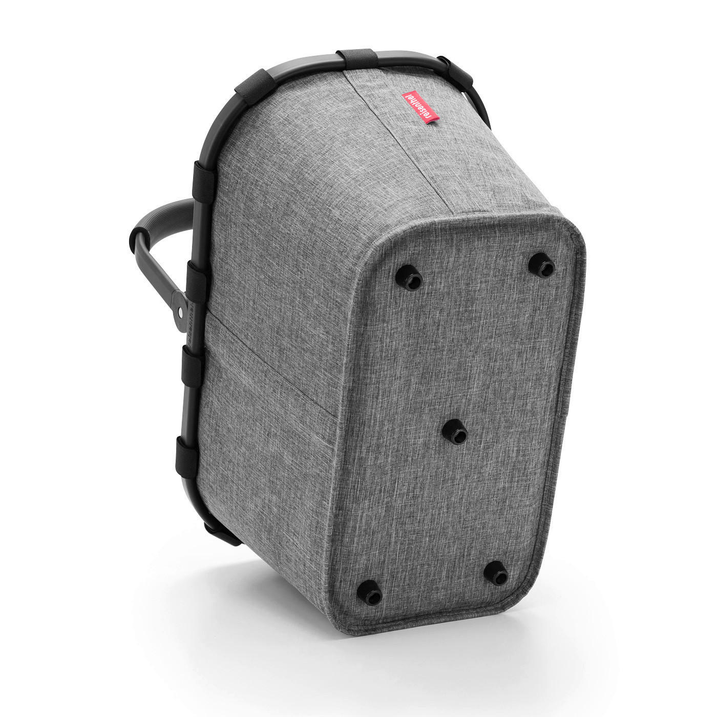 EINKAUFSKORB 22 L  - Grau, KONVENTIONELL, Textil/Metall (49/29/28cm) - Reisenthel
