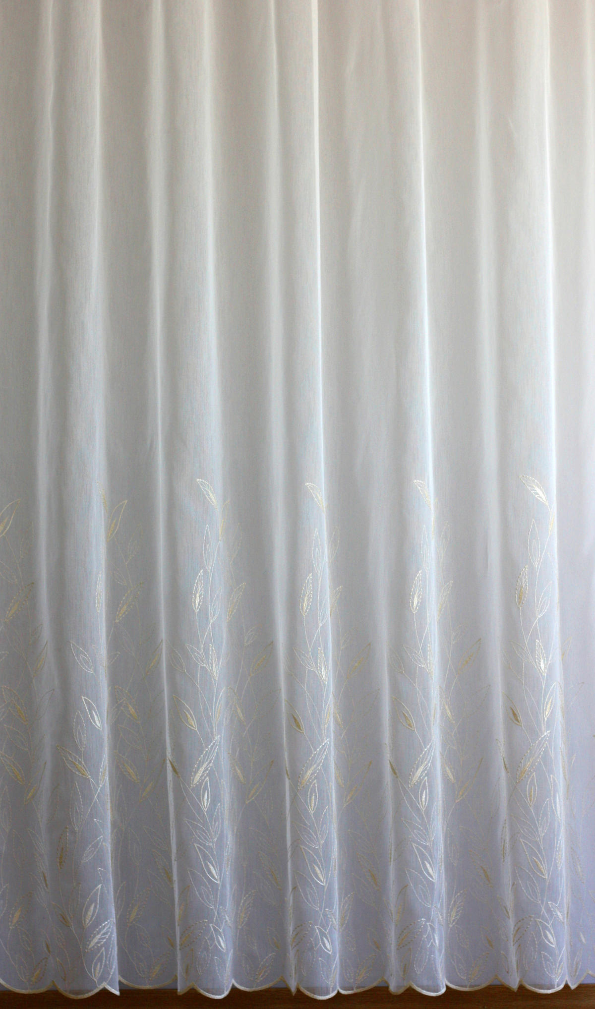PERDEA  - ecru, Basics, textil (280cm)