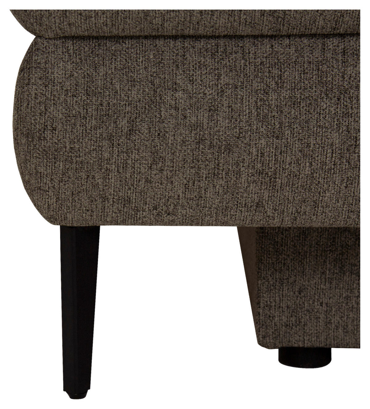 SCHLAFSOFA in Textil Dunkelgrau  - Dunkelgrau/Schwarz, Design, Kunststoff/Textil (200/90/100cm) - Venda
