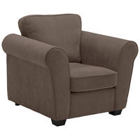 SESSEL in Chenille Braun  - Schwarz/Braun, KONVENTIONELL, Kunststoff/Textil (106/88/86cm) - Carryhome