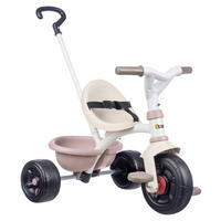 TROJKOLKA - ružová, Basics, plast (46,50/23/40cm) - SMOBY