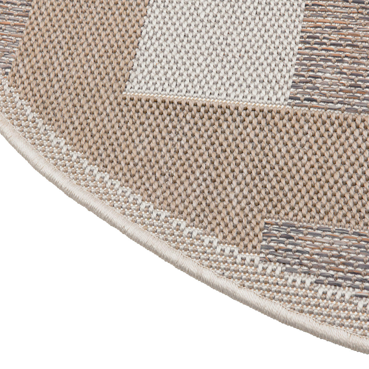 OUTDOORTEPPICH 120 cm Beige  - Beige, KONVENTIONELL, Textil (120cm) - Ambia Garden