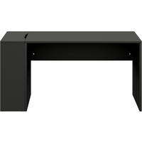 JUGENDSCHREIBTISCH 145/67/72 cm  in Graphitfarben  - Graphitfarben, Design, Holzwerkstoff (145/67/72cm) - Cantus