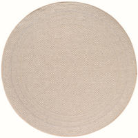 OUTDOORTEPPICH  Wohnzimmer 160/160 cm DESERT Beige rund  - Beige, Design, Textil (160/160cm) - Ayyildiz 