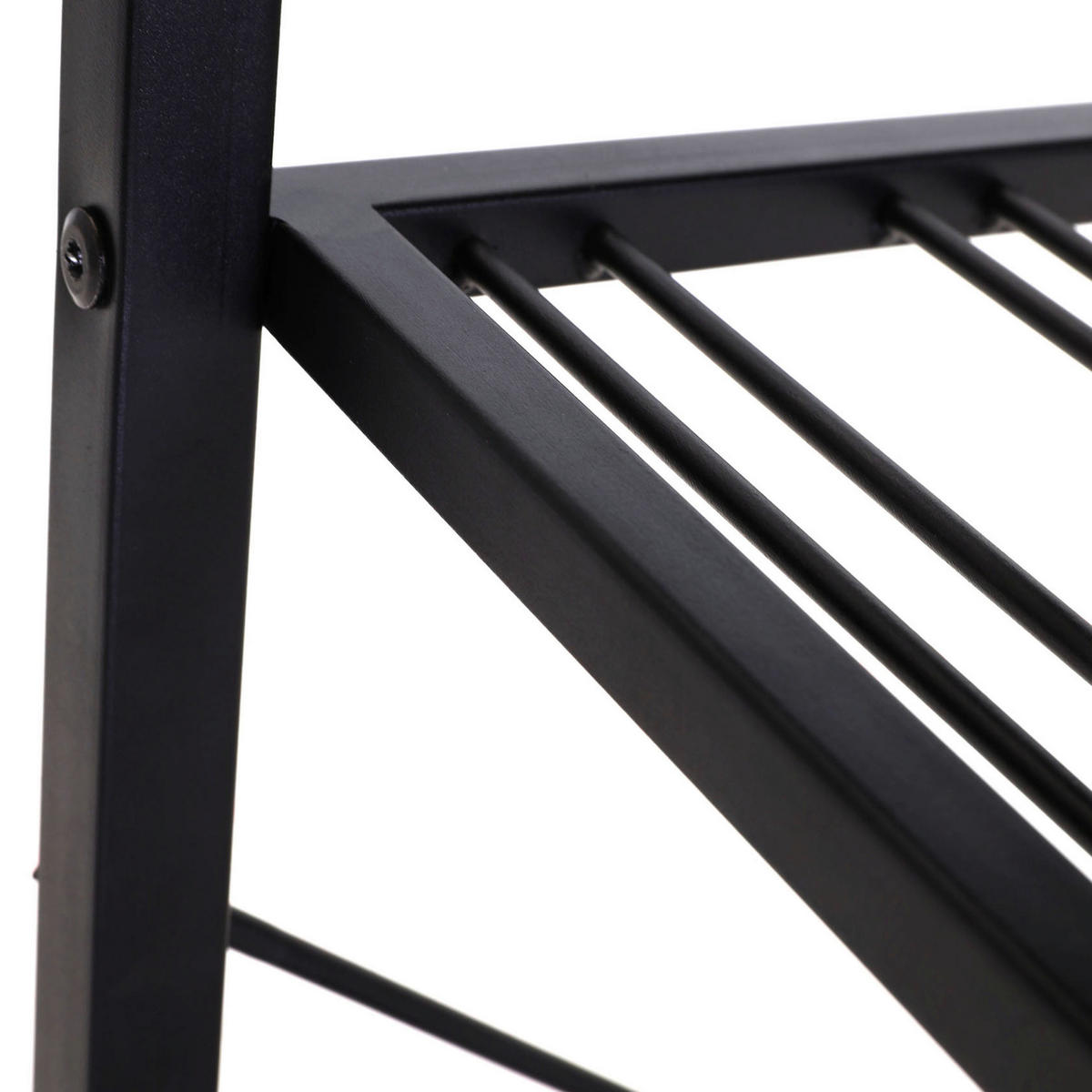 WEINREGAL 47/118/35 cm  - Anthrazit/Schwarz, Trend, Metall (47/118/35cm) - Livetastic