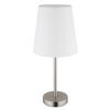 TISCHLEUCHTE 20/45 cm   - Schwarz/Weiß, KONVENTIONELL, Kunststoff/Textil (20/45cm) - Globo