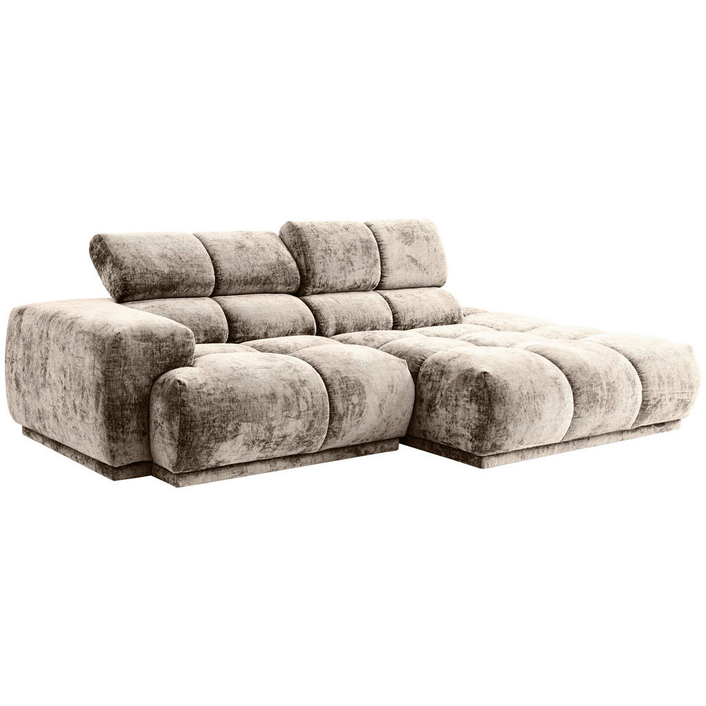 Thumbnail - Mid.you Ecksofa, Taupe, Textil, 3-Sitzer, L-Form, 239x150 cm, Stoffauswahl, seitenverkehrt erhältlich, Wohnzimmer, Sofas...