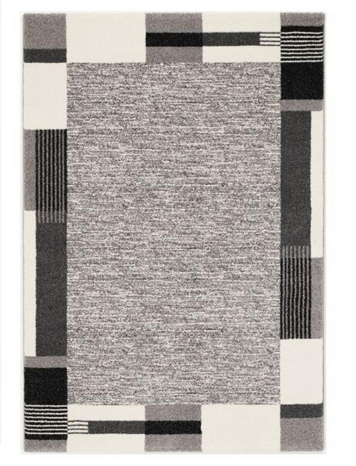 WEBTEPPICH 120/170 cm Villa Moda Hellgrau  - Hellgrau, Basics, Textil (120/170cm) - Novel