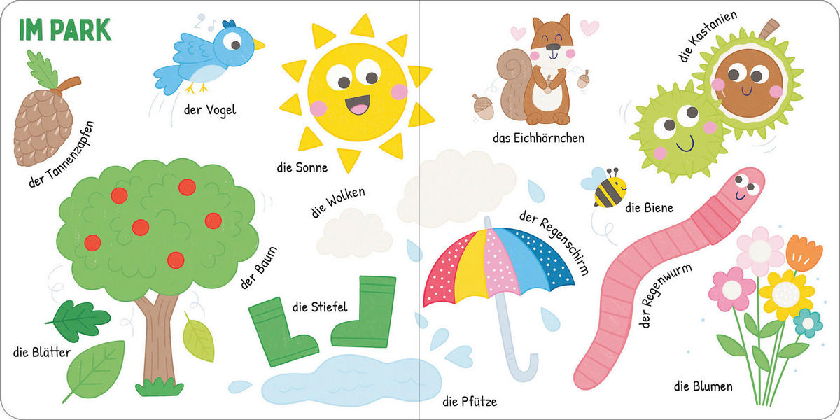 BUCH Ich kenne die Wörter  - Multicolor, Basics, Papier (16/16/1cm)