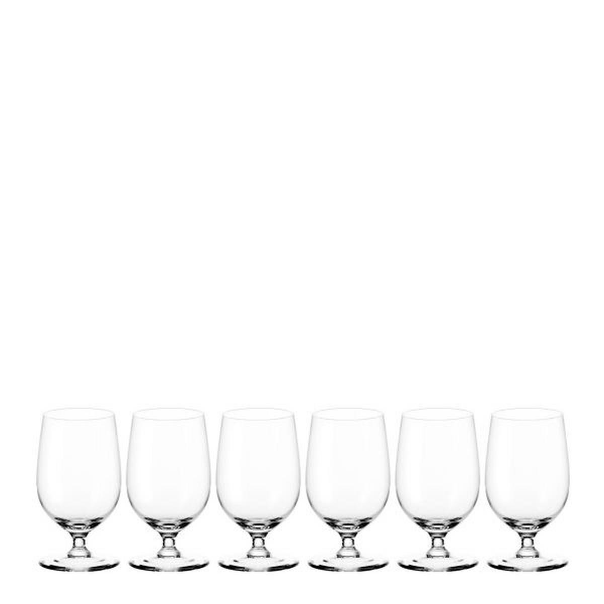 GLÄSERSET Ciao+ 6-teilig  - Klar, Basics, Glas (24/14/16,2cm) - Leonardo