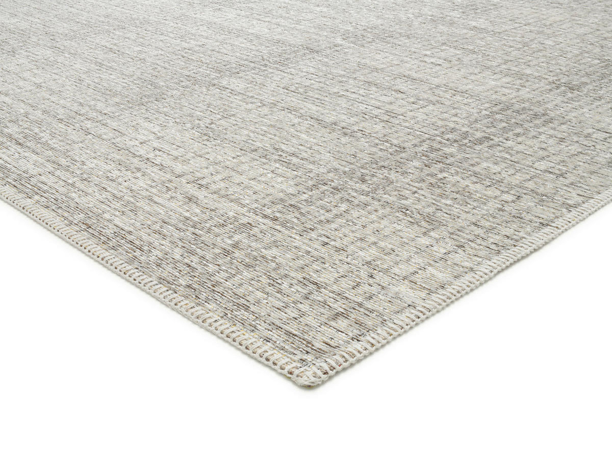 FLACHWEBETEPPICH 140/200 cm PLAINS Creme, Beige  - Beige/Creme, Design, Textil (140/200cm) - Musterring
