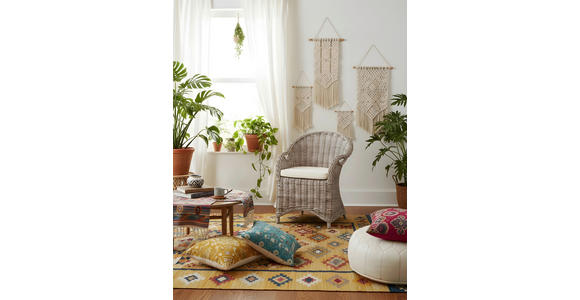 STUHL  - Creme/Grauweiß, Trend, Holz/Textil (64/88/56cm) - Landscape