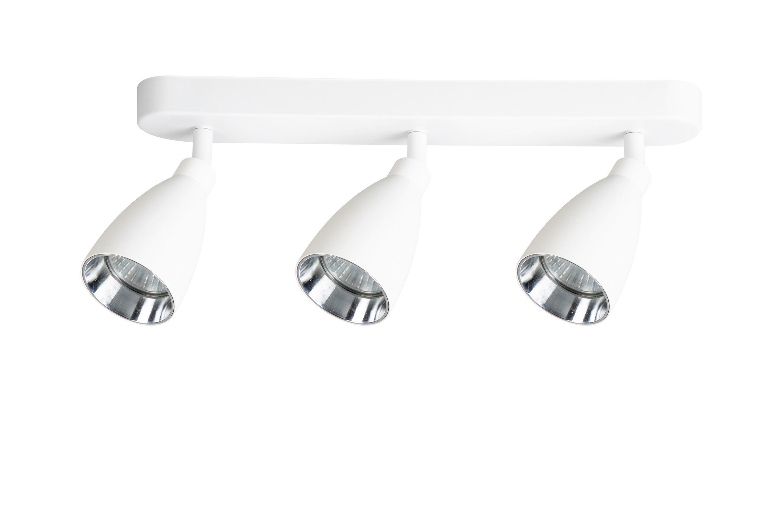 DECKENSTRAHLER Campana 12.5/38/6 cm  - Weiß, Basics, Metall (12.5/38/6cm)