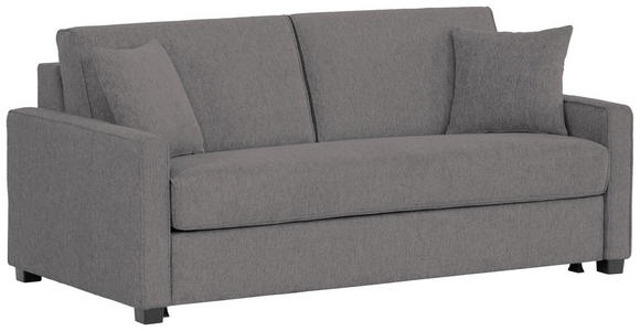 SCHLAFSOFA Webstoff Anthrazit  - Anthrazit/Schwarz, Design, Kunststoff/Textil (186/83/100cm) - Xora