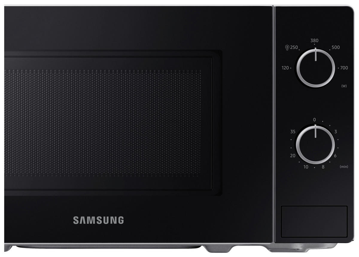 MIKROWELLE MS20A3010AH/EG  - Schwarz/Weiß, Basics, Glas/Metall (48,8/29,1/38,0cm) - Samsung
