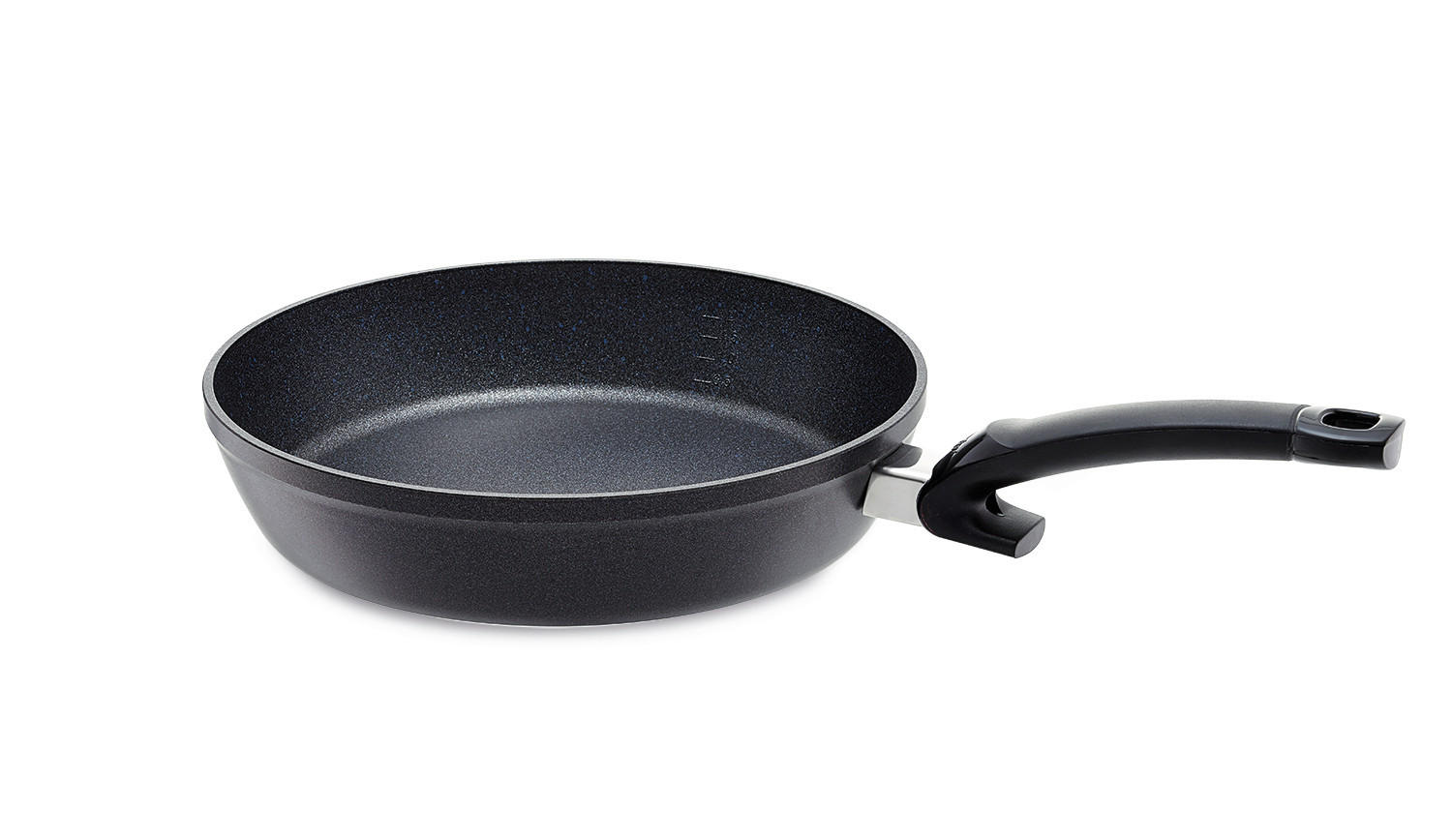 PÁNEV NA SMAŽENÍ  nepřilnavý povrch PTFE  28 cm  - černá, Basics, kov (28cm) - Fissler