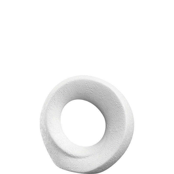 SKULPTURA - bela, Basics, keramika (17,00/17,00/7,00cm) - Leonardo