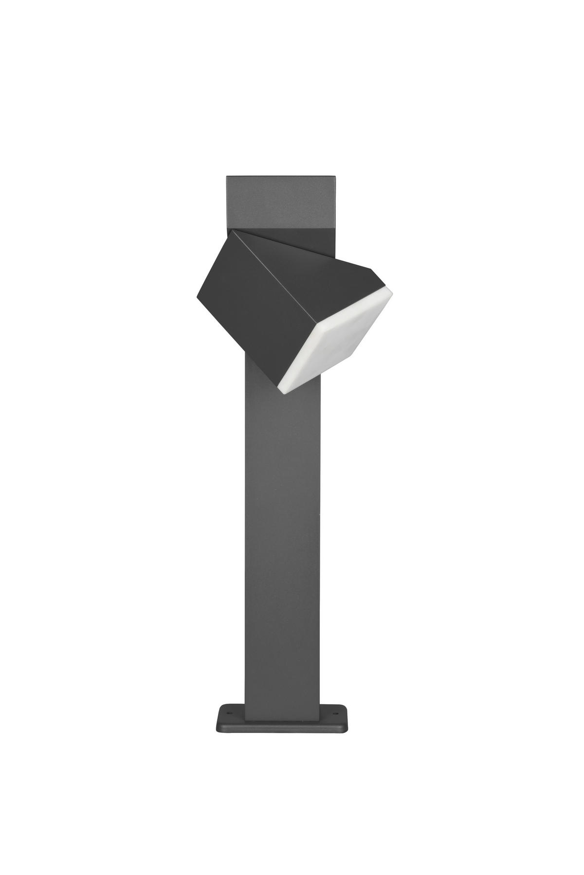 LED-AUSSENLEUCHTE - Anthrazit, Design, Metall (50/12/16,4cm) - Trio Leuchten