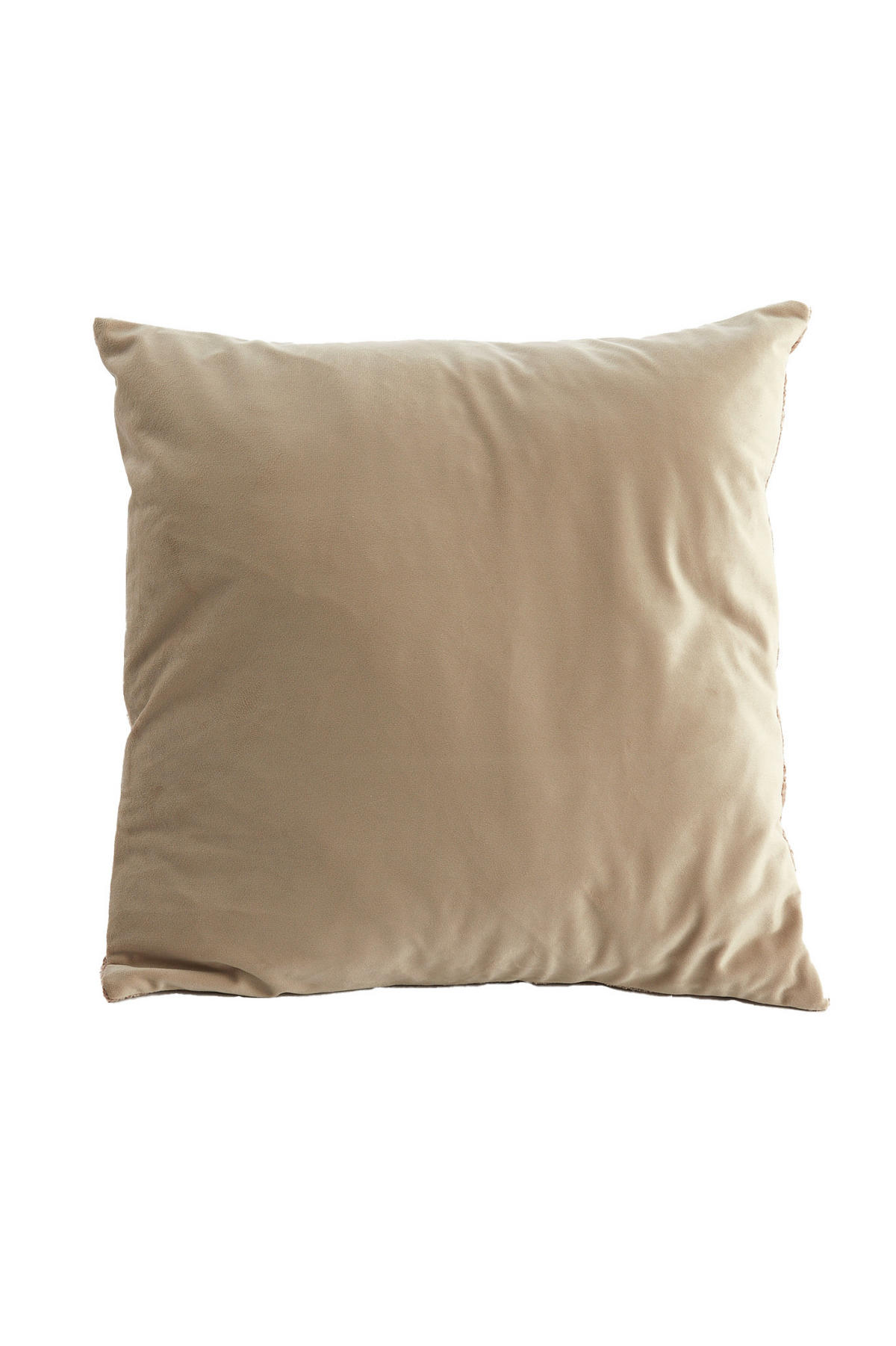 ZIERKISSEN  45/45 cm   - Sandfarben, LIFESTYLE, Textil (45/45cm) - Light & Living