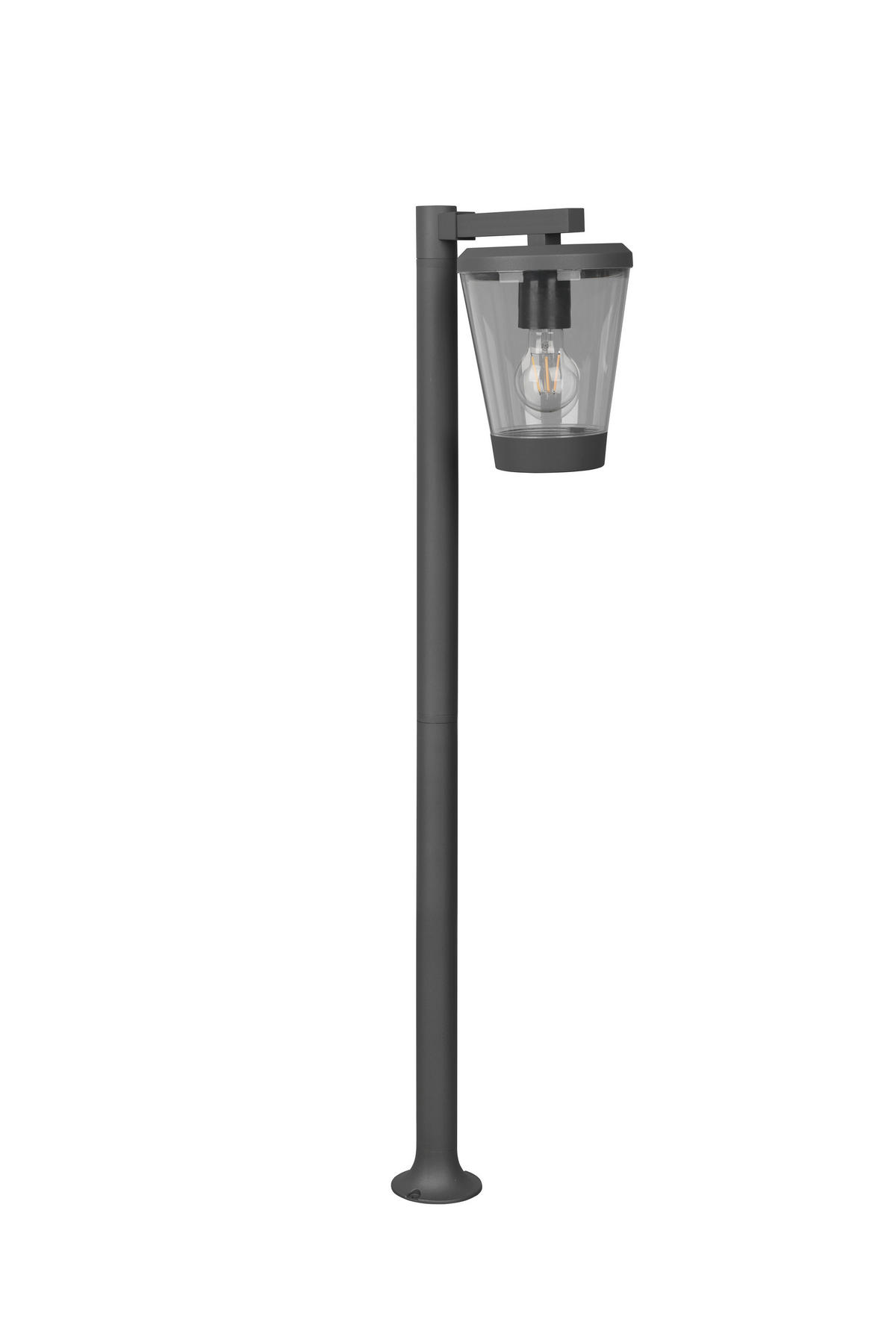 WEGELEUCHTE CAVADO 16/100/27 cm   - Anthrazit, Basics, Kunststoff/Metall (16/100/27cm) - Trio Leuchten