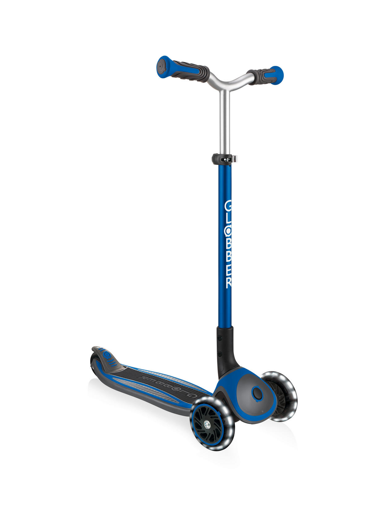 SCOOTER MASTER LIGHTS  - Dunkelblau, Basics (61/37/94cm) - GLOBBER