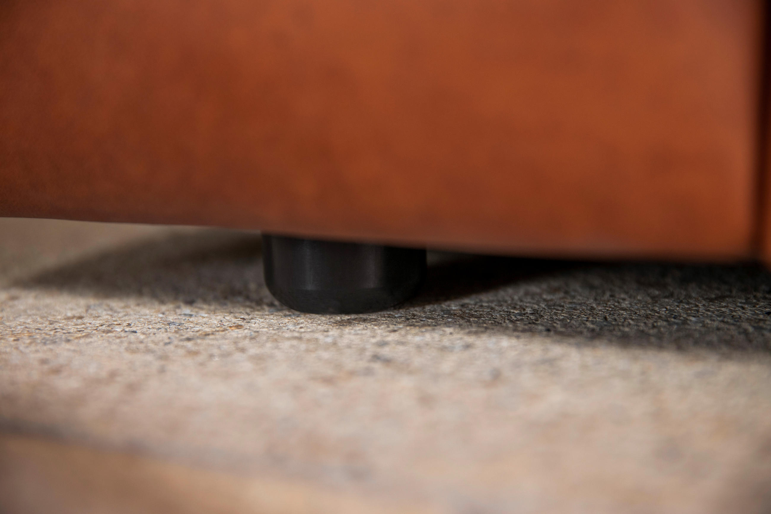 VIERSITZER-SOFA around the block Cognac Echtleder  - Cognac/Schwarz, MODERN, Leder/Kunststoff (300/66/104cm) - Chilliano