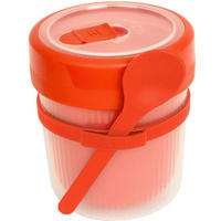 MIKROWELLENSET  - Rot, Basics, Kunststoff (10,6/12,1/10,6cm) - Rotho