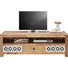 LOWBOARD Sheesham massiv gebeizt, lackiert Naturfarben - Naturfarben, LIFESTYLE, Holz/Kunststoff (150/50/55cm) - Landscape