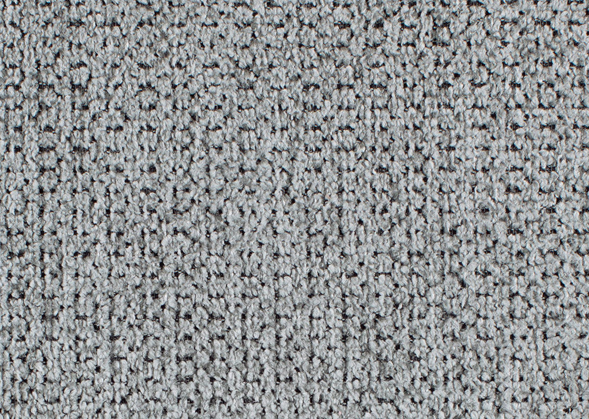 ECKSOFA Flachgewebe Grau  - Schwarz/Grau, Design, Textil/Metall (270/308cm) - Pure Home Lifestyle