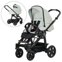 KINDERWAGENSET RACER GTS  - Salbeigrün/Cappuccino, Basics, Textil/Metall (59/113/101cm) - Hartan