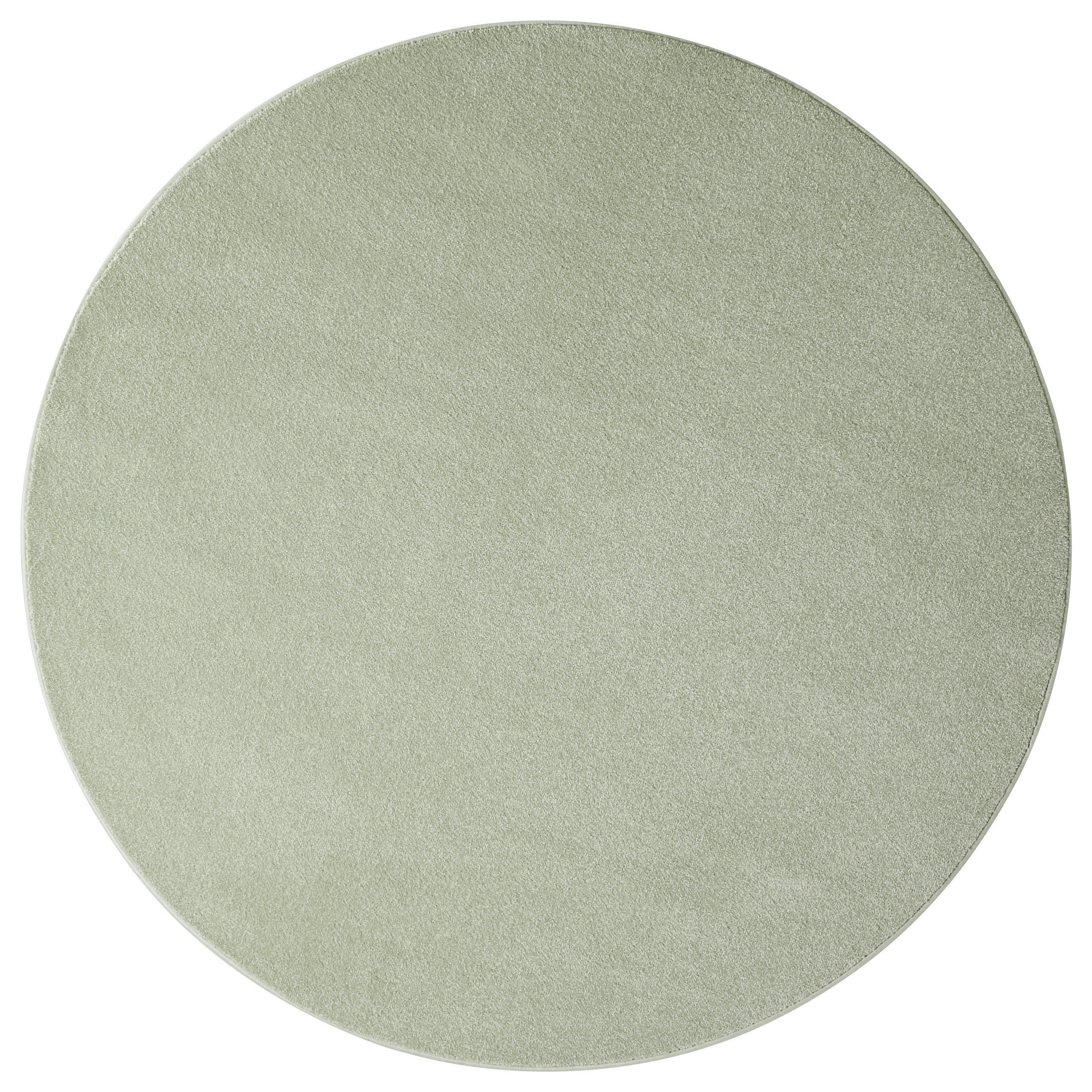 WEBTEPPICH  Wohnzimmer 200 cm Esprit Salbeigrün rund  - Salbeigrün, Design, Textil (200cm) - Esprit