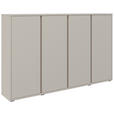 SCHUHSCHRANK  in 192,7/120/34 cm  - Kaschmir/Anthrazit, KONVENTIONELL, Holzwerkstoff/Kunststoff (192,7/120/34cm) - Xora