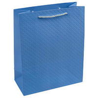 GESCHENKTASCHE  - Hellblau, Basics, Papier (18/23/10cm)
