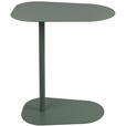 BEISTELLTISCH in Metall 53/38/60 cm  - Grün, Basics, Metall (53/38/60cm) - Novel