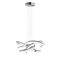 LED-HÄNGLAMPA SUND 53 cm  - nickelfärgad, Design, metall (53cm) - Fischer & Honsel