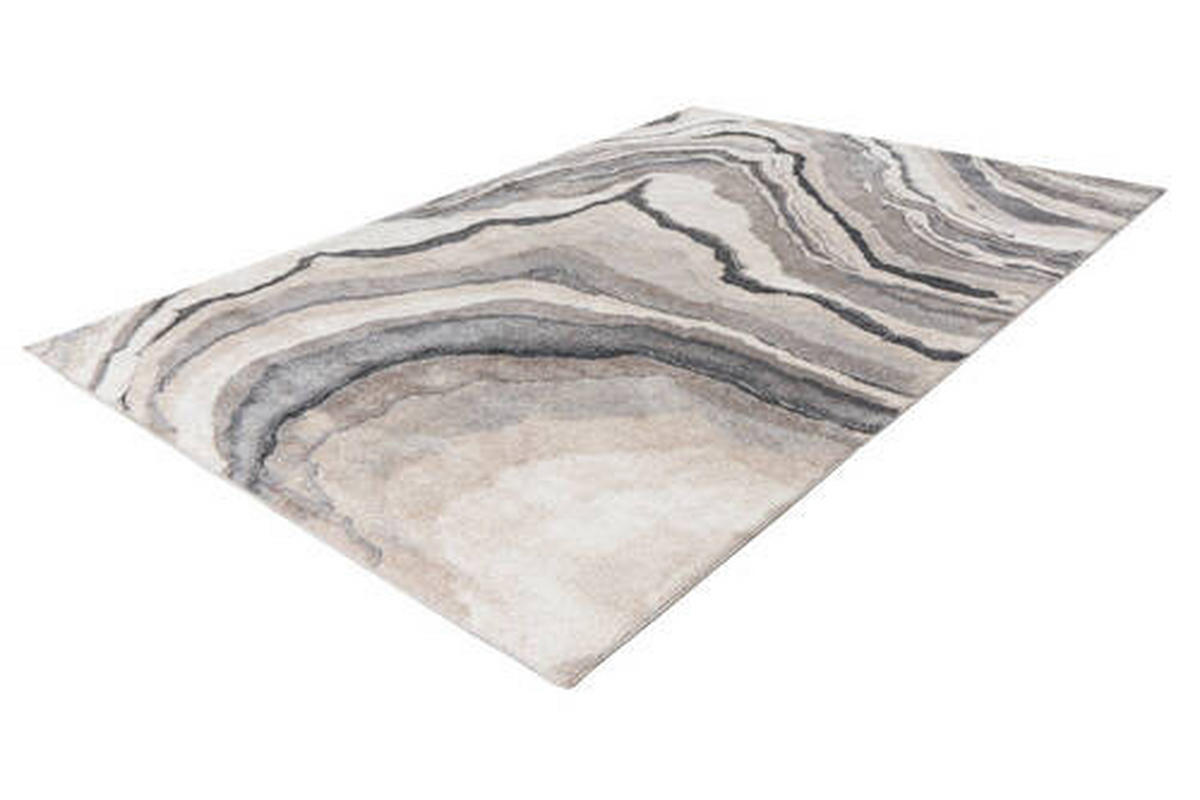 LÄUFER 80/300 cm Creme, Grau  - Creme/Grau, KONVENTIONELL, Kunststoff/Textil (80/300cm) - Obsession