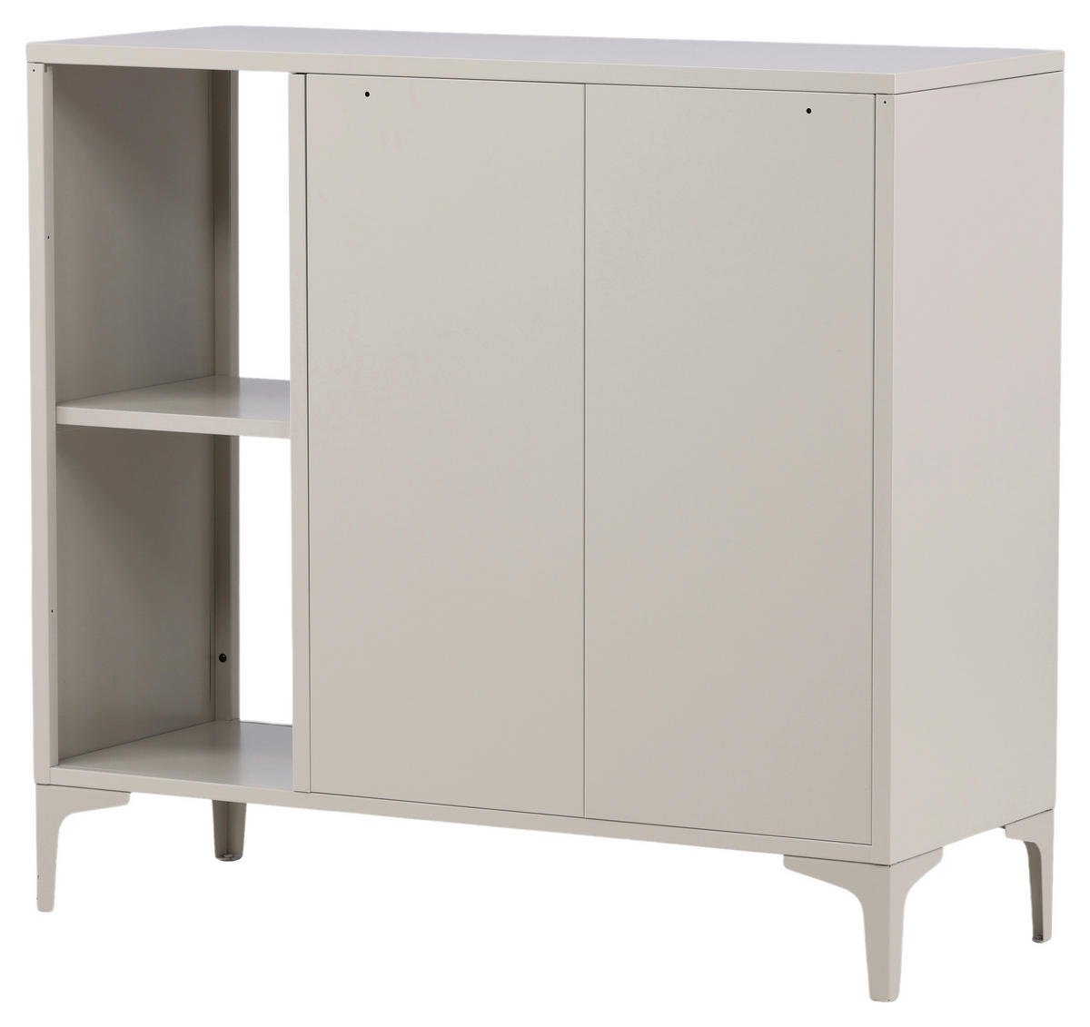 SIDEBOARD  in 110/100/42 cm  - Beige, Design, Metall (110/100/42cm) - Livetastic