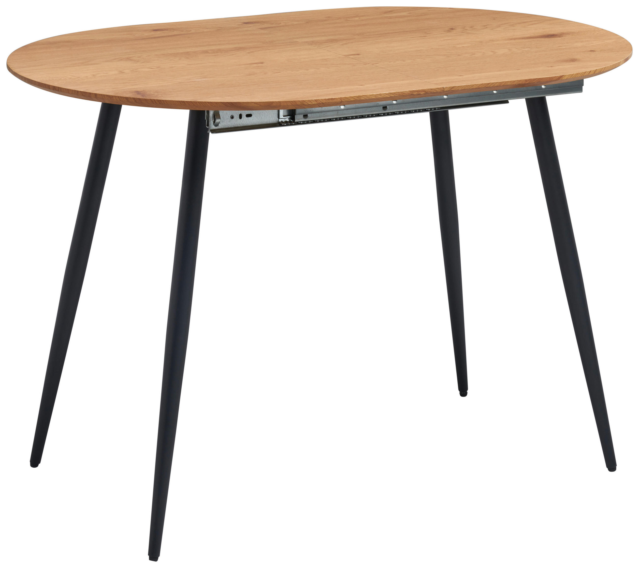 P & B Esstisch Eiche 80x75x120-160 cm