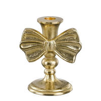 GYERTYATARTÓ - arany, Basics, fém (11/8/13cm)