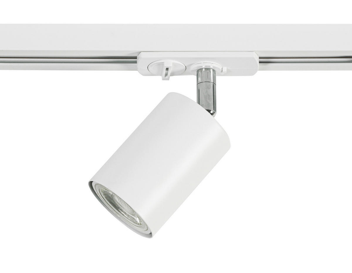 DECKENLEUCHTE 262 cm   - Weiß, Trend, Kunststoff/Metall (262cm) - Novel