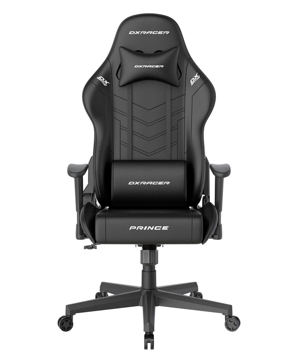 GAMINGSTUHL  in Lederlook Schwarz  - Schwarz, KONVENTIONELL, Kunststoff/Textil (70/132/70cm) - Dxracer