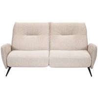 RECLINERSOFFA i beige  - beige/svart, Klassisk, metall/trä (196/98/93cm) - Best Price