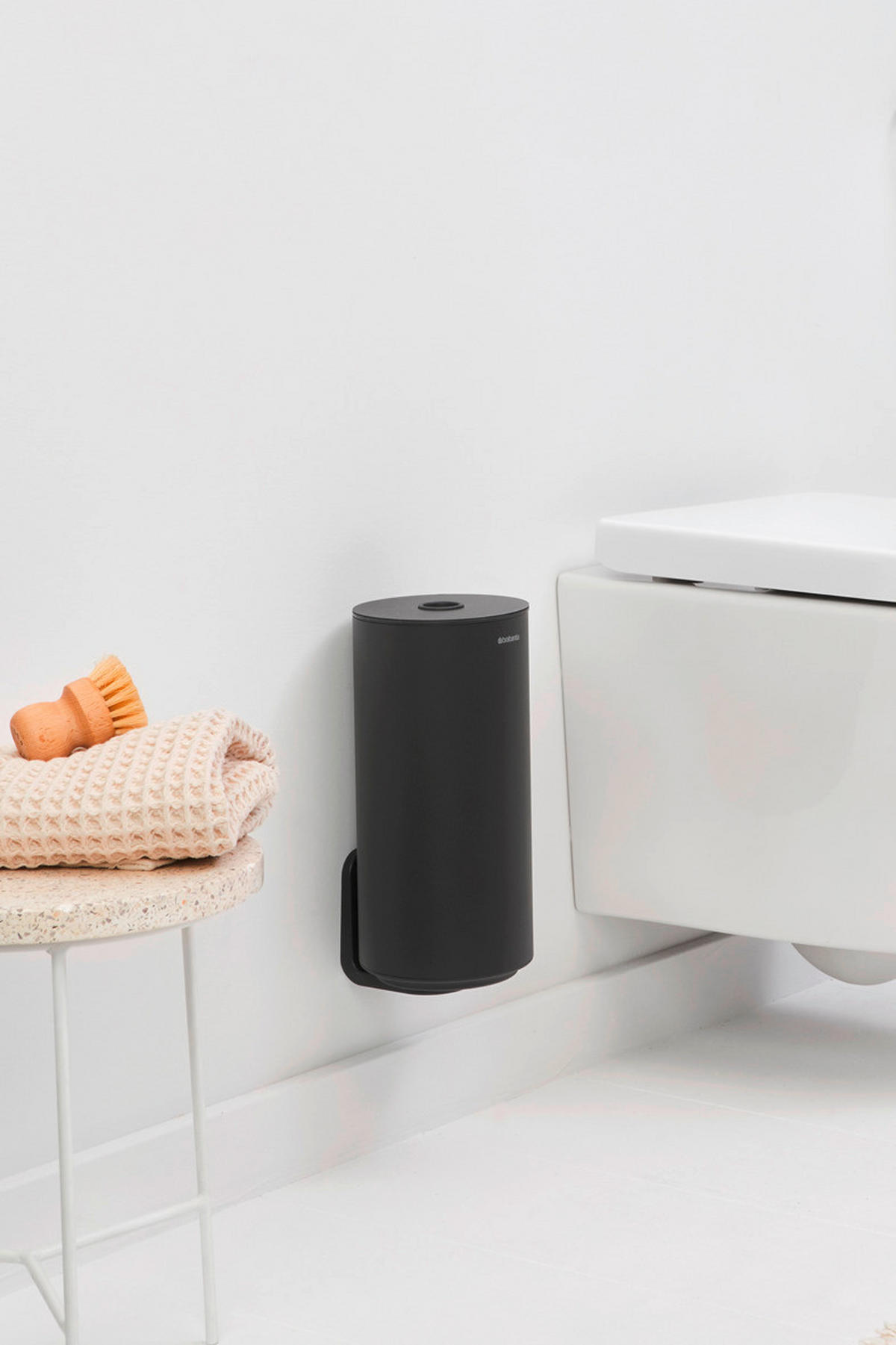 DRŽALO ZA TOALETNI PAPIR - siva, Basics, kovina (13.7/28.9cm) - Brabantia