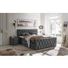 BOXSPRINGBETT 180/200 cm  in Anthrazit  - Anthrazit/Schwarz, MODERN, Holzwerkstoff/Kunststoff (180/200cm) - MID.YOU