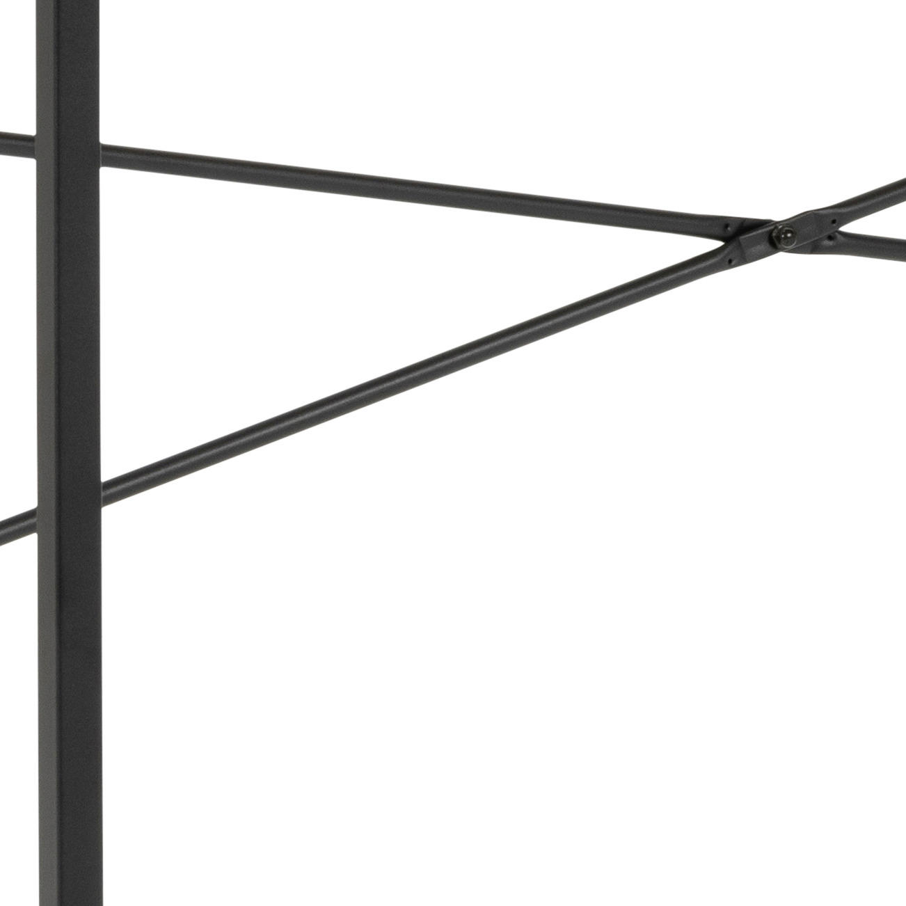 SCHREIBTISCH Schwarz, Eichefarben - Eichefarben/Schwarz, MODERN, Metall (110/45/75cm) - MID.YOU