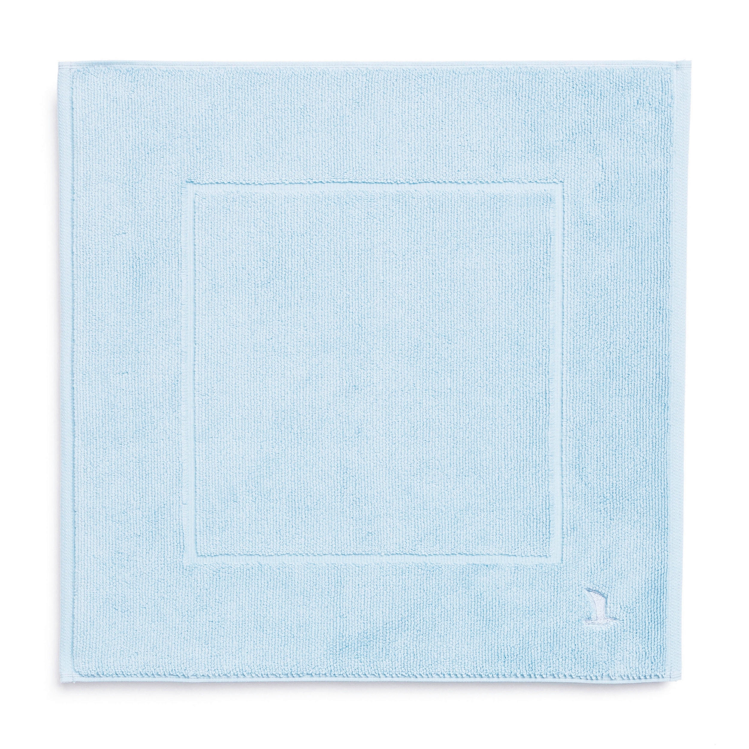 BADTEPPICH Superwuschel Hellblau 60/60 cm  - Hellblau, Basics, Textil (60/60cm) - Moeve