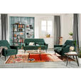 SESSEL in Mikrofaser Blau - Blau/Schwarz, MODERN, Holz/Textil (77/86/80cm) - Carryhome