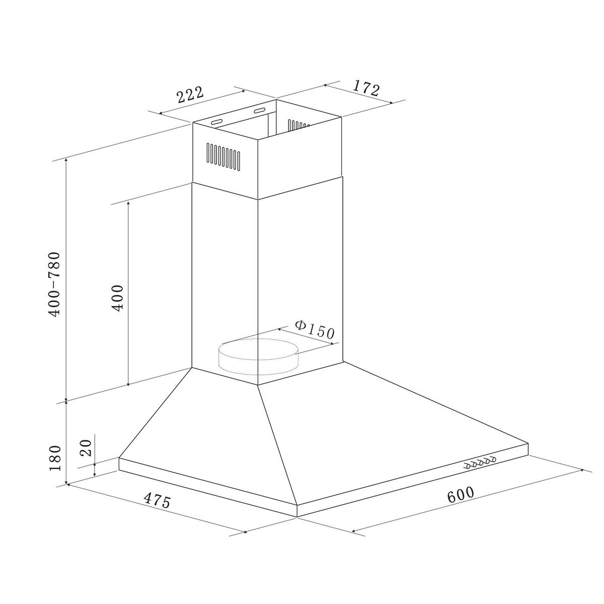 MODULKÖK 370 cm   i vit, ekfärgad  - vit/ekfärgad, Modern, trämaterial (370cm) - Respekta