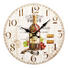 HODINY NÁSTĚNNÉ, vícebarevná, 33,8 cm - vícebarevná, Lifestyle, dřevo/papír (33,8cm) - Ambia Home HODINY NÁSTĚNNÉ, vícebarevná, 33,8 cm - vícebarevná, Lifestyle, dřevo/papír (33,8cm) - Ambia Home